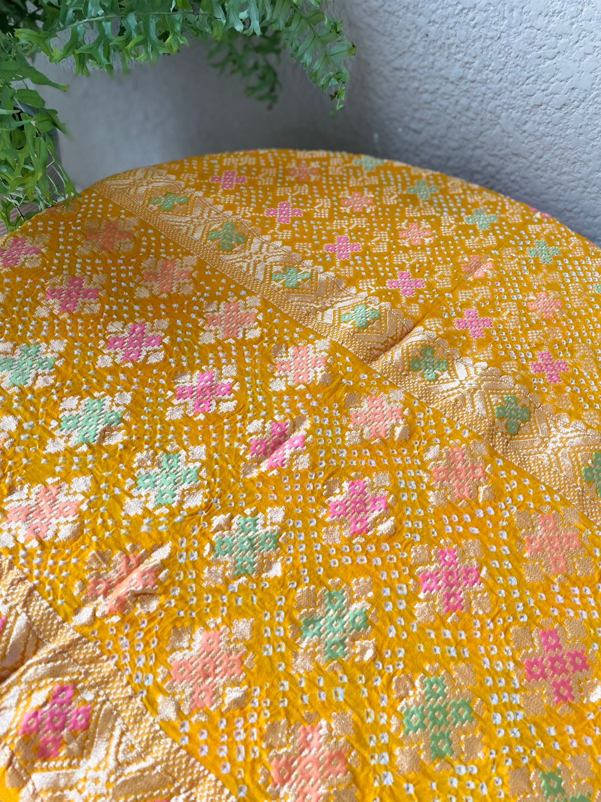 Niharika - Dew drops Meenakari Dupatta