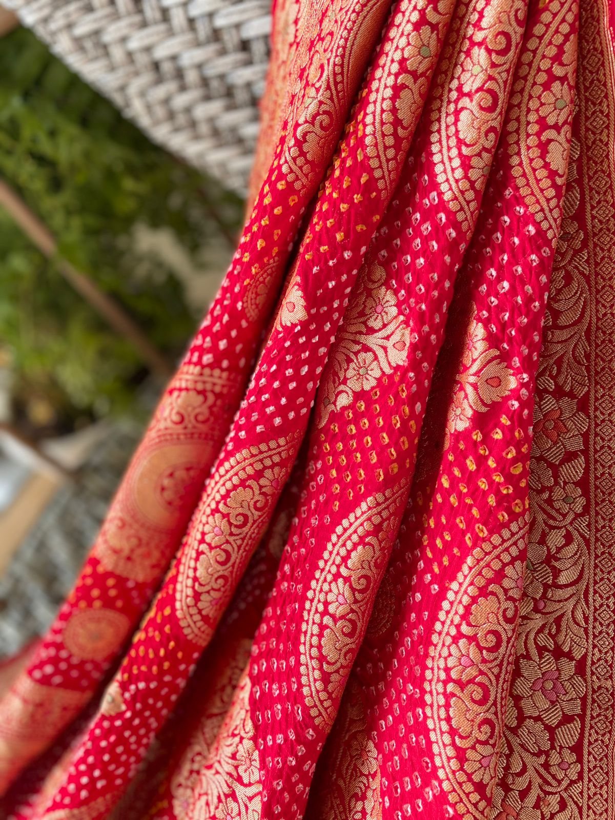Chitra - The Picturesque Meenakari Motif Dupatta