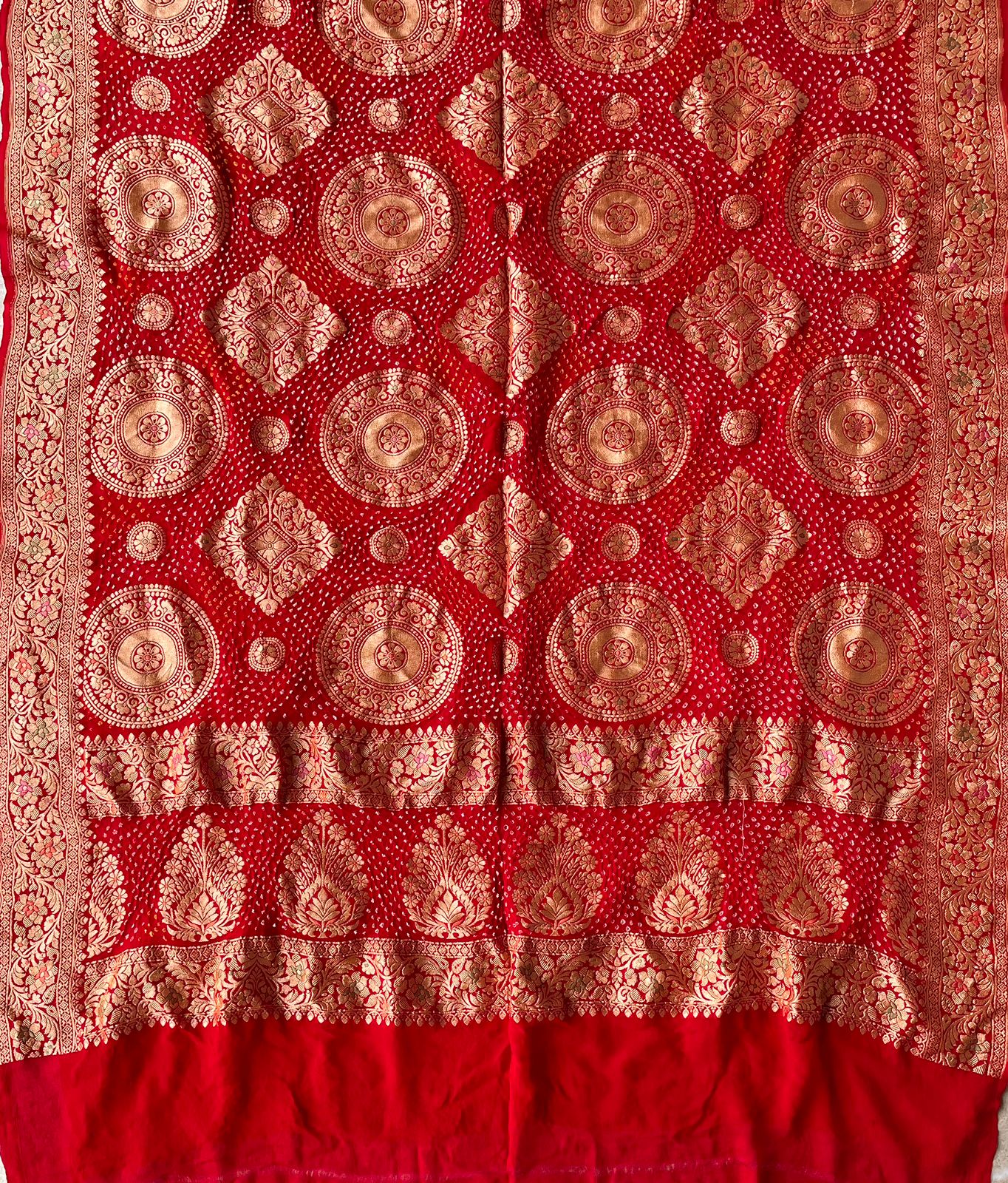 Chitra - The Picturesque Meenakari Motif Dupatta