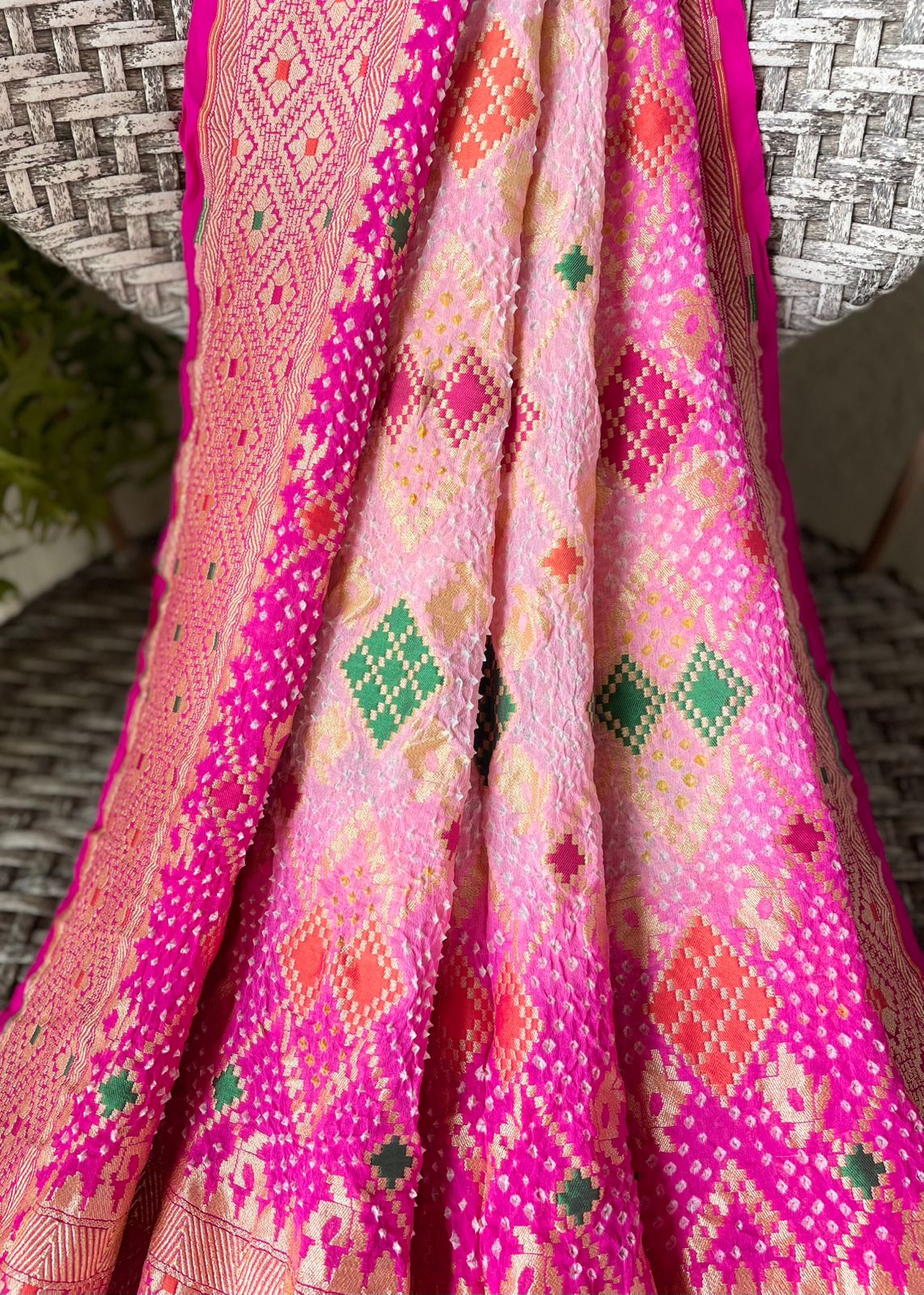 Khwabeeda - A Dreamy Affair Meenakari Dupatta