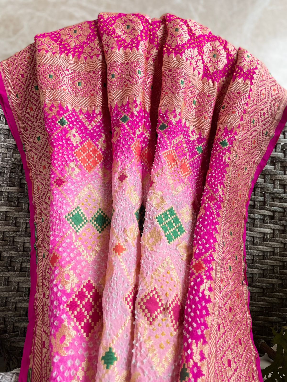 Khwabeeda - A Dreamy Affair Meenakari Dupatta