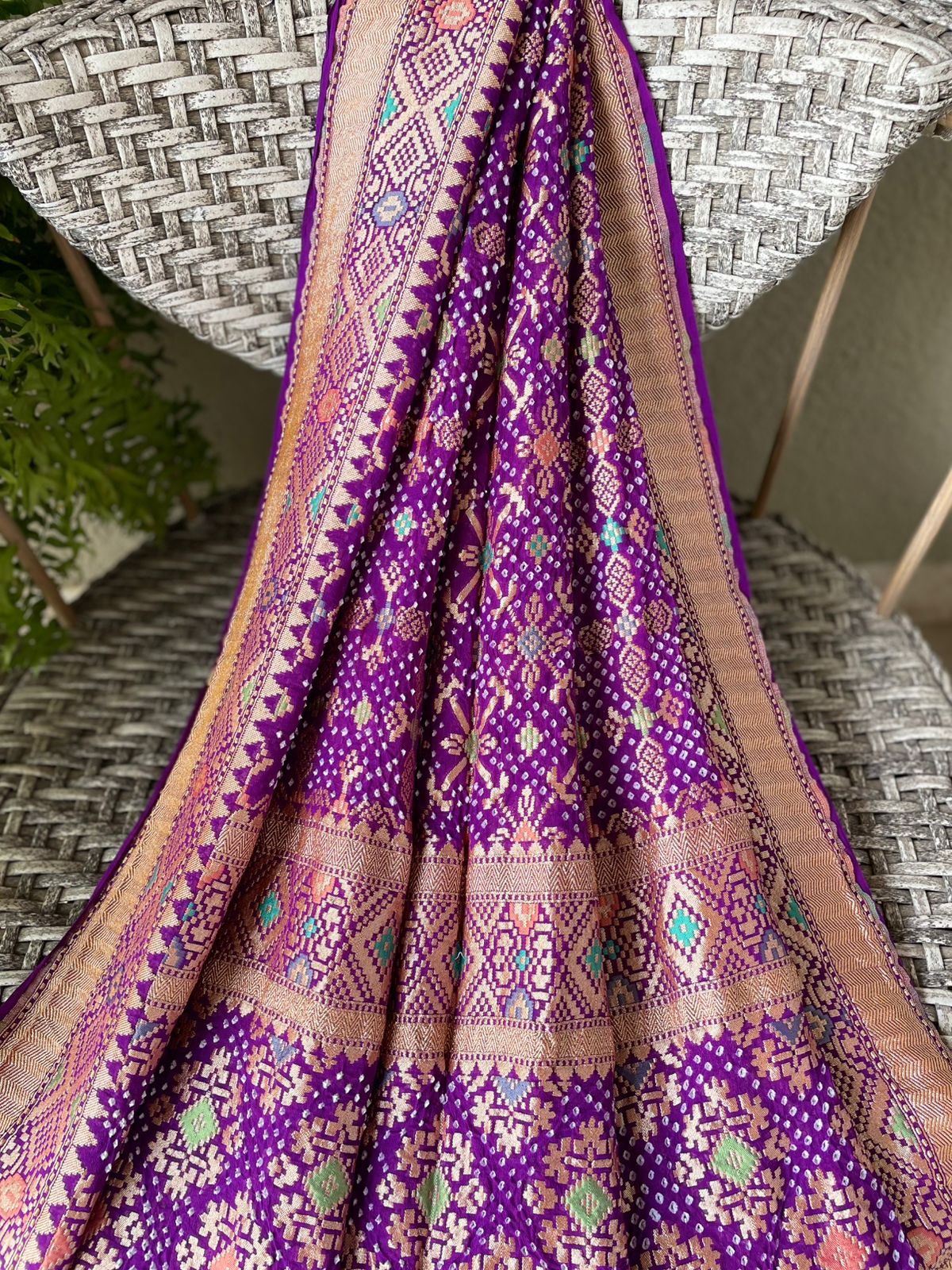 Ditya - One who answers prayers Meenakari Dupatta