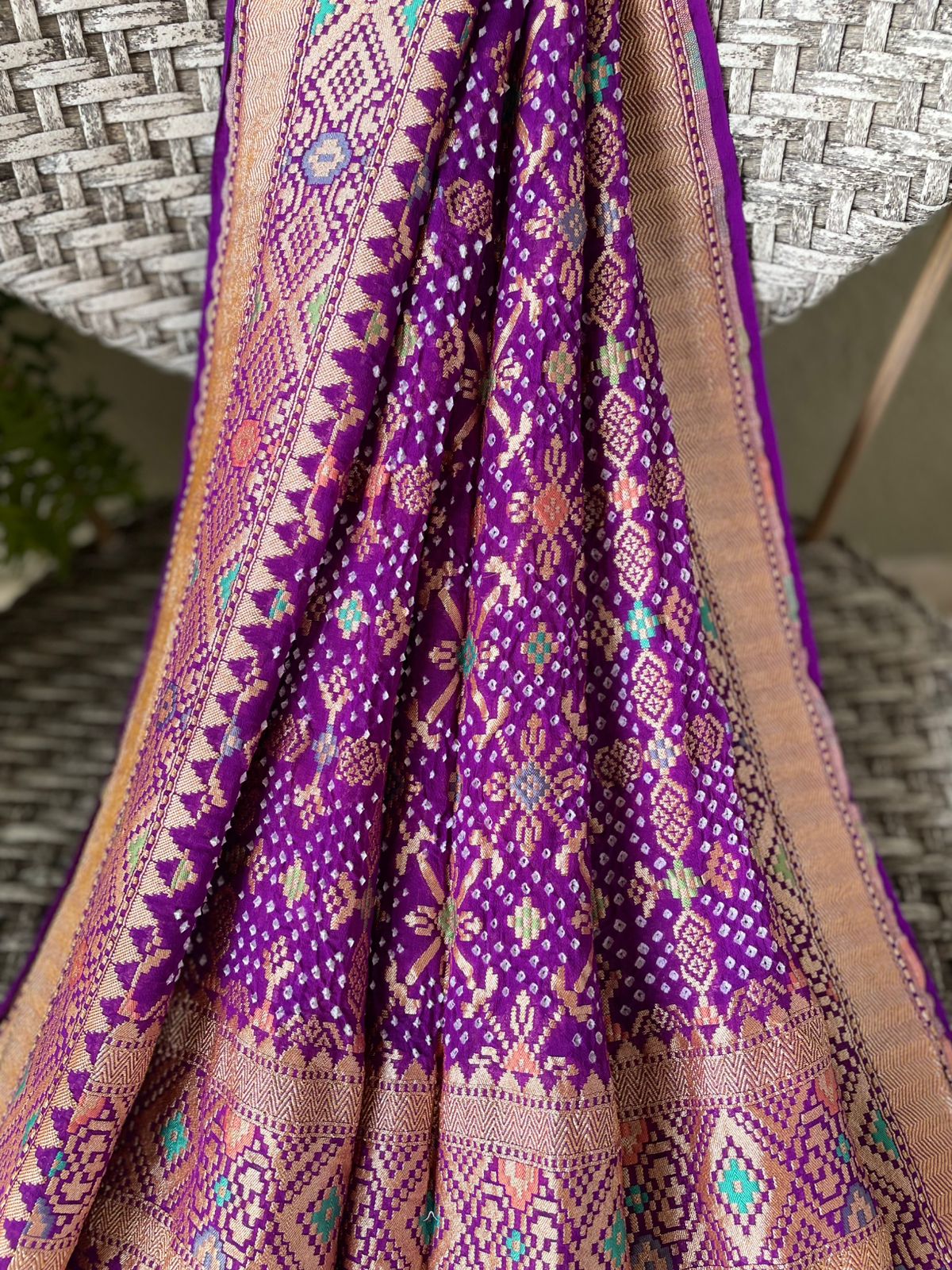 Ditya - One who answers prayers Meenakari Dupatta