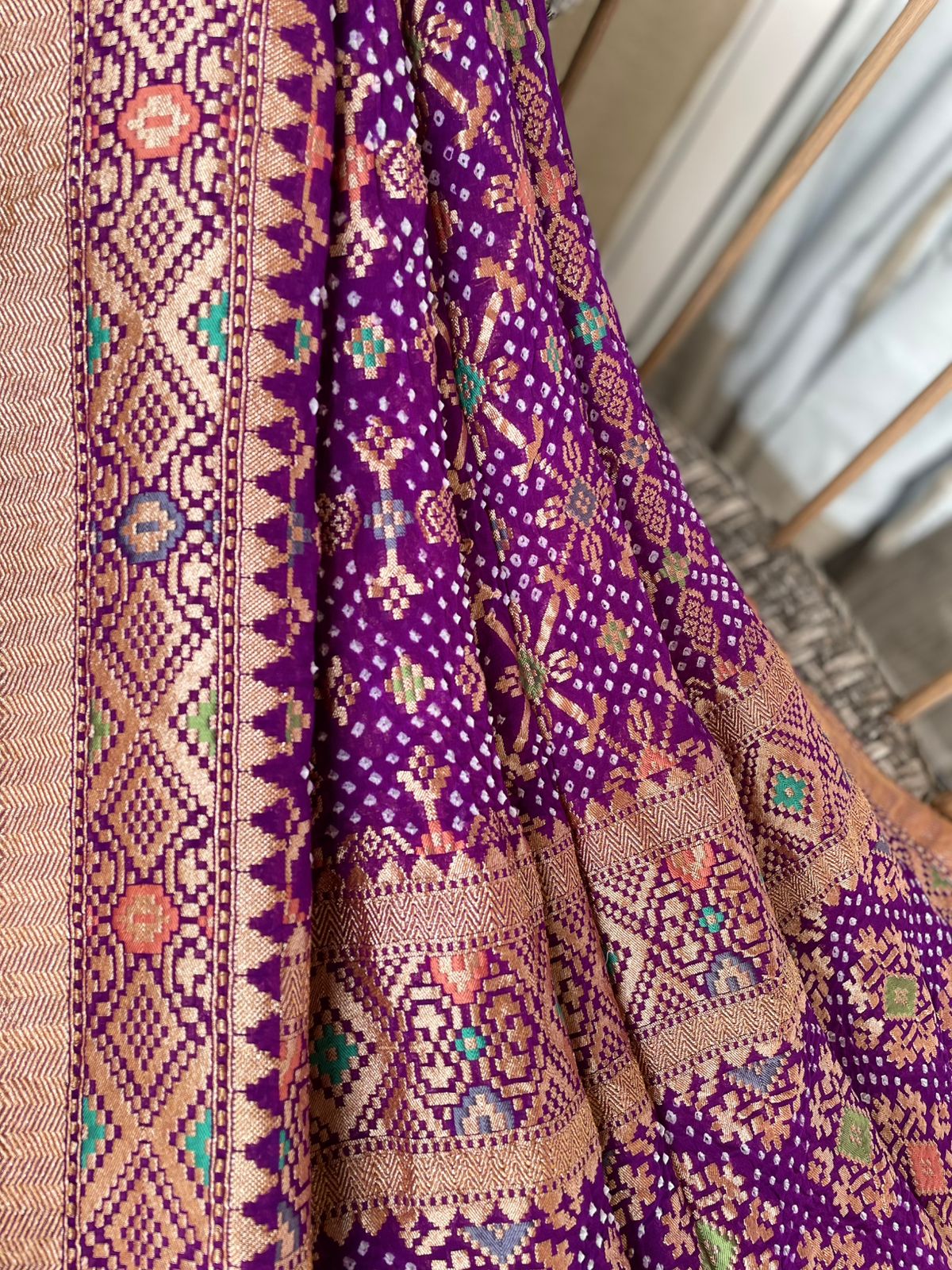 Ditya - One who answers prayers Meenakari Dupatta