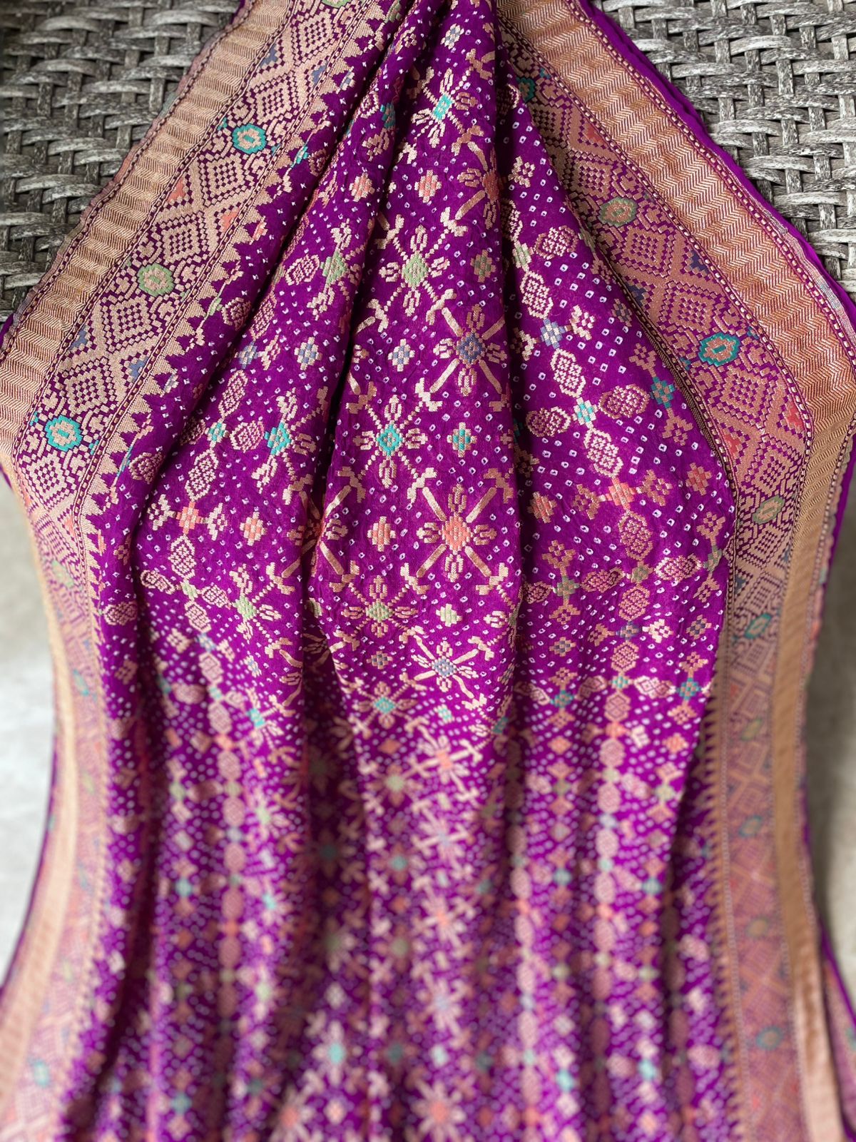 Seher - Early Morning Bliss Meenakari Saree