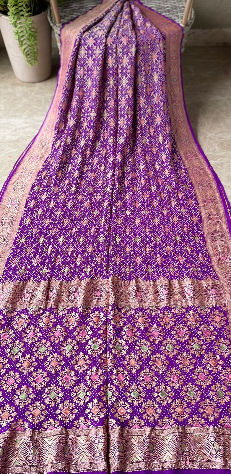 Aprajita - Invincible Meenakari Saree