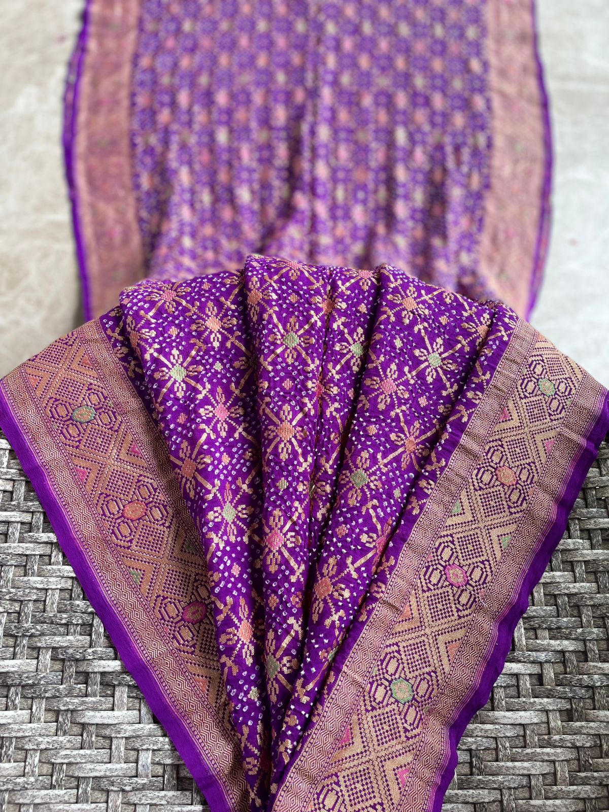 Aprajita - Invincible Meenakari Saree