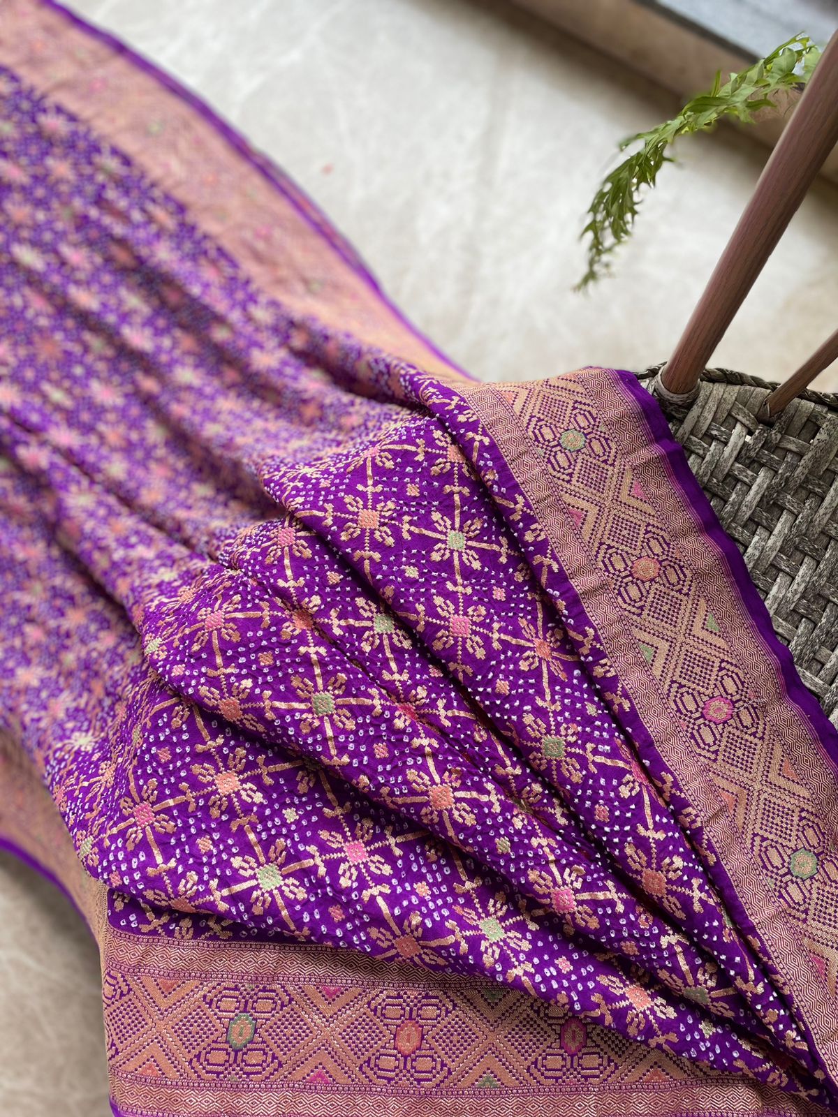 Aprajita - Invincible Meenakari Saree