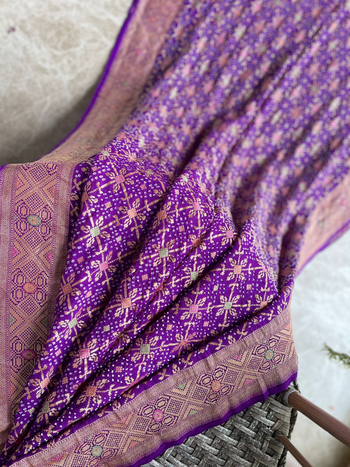 Aprajita - Invincible Meenakari Saree