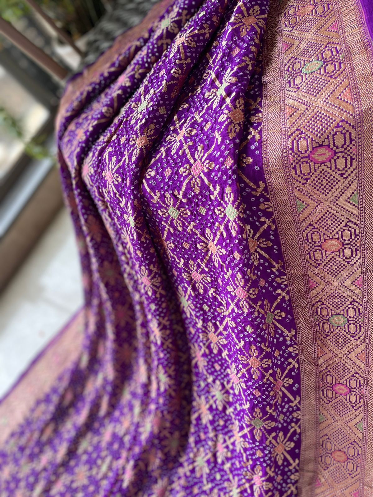 Aprajita - Invincible Meenakari Saree