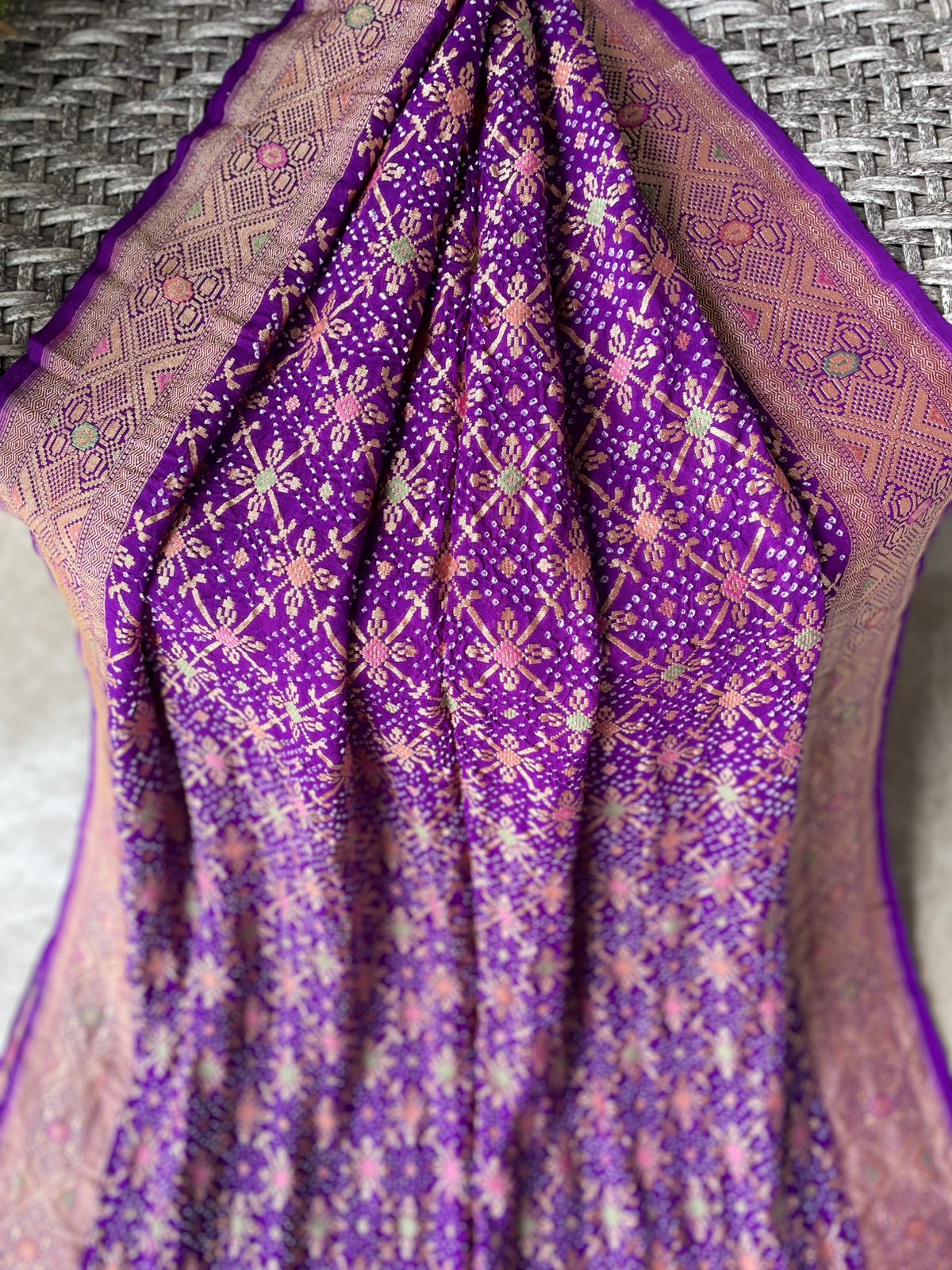 Aprajita - Invincible Meenakari Saree