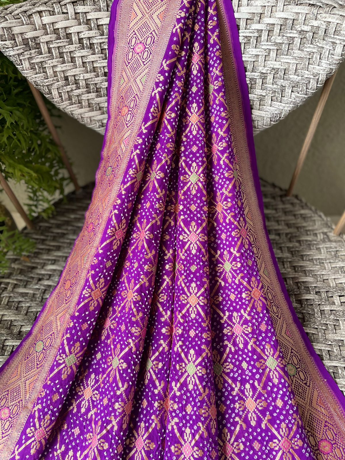 Aprajita - Invincible Meenakari Saree