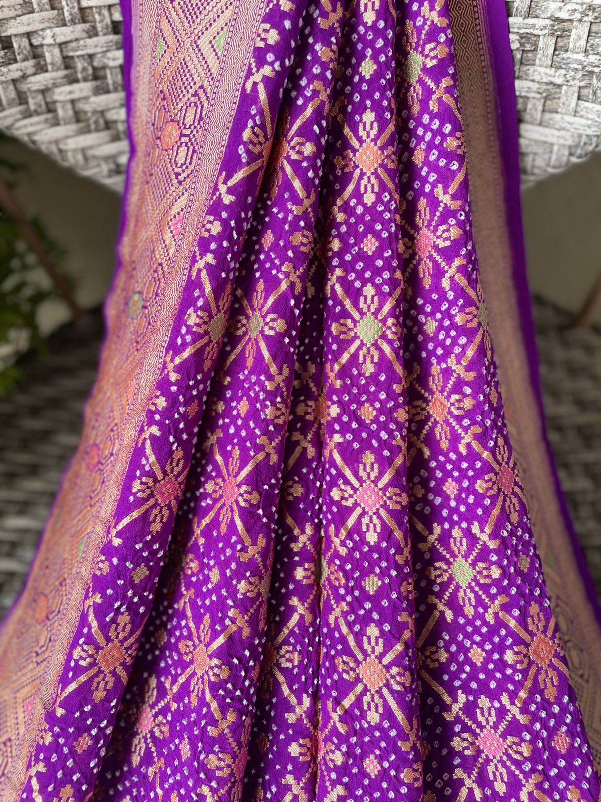 Aprajita - Invincible Meenakari Saree