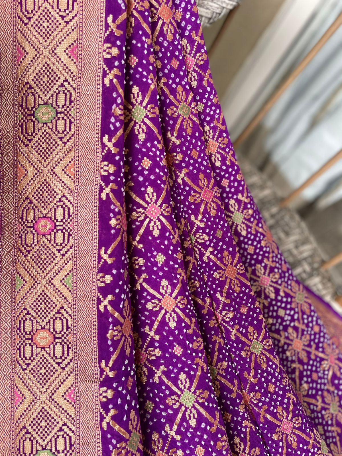 Aprajita - Invincible Meenakari Saree