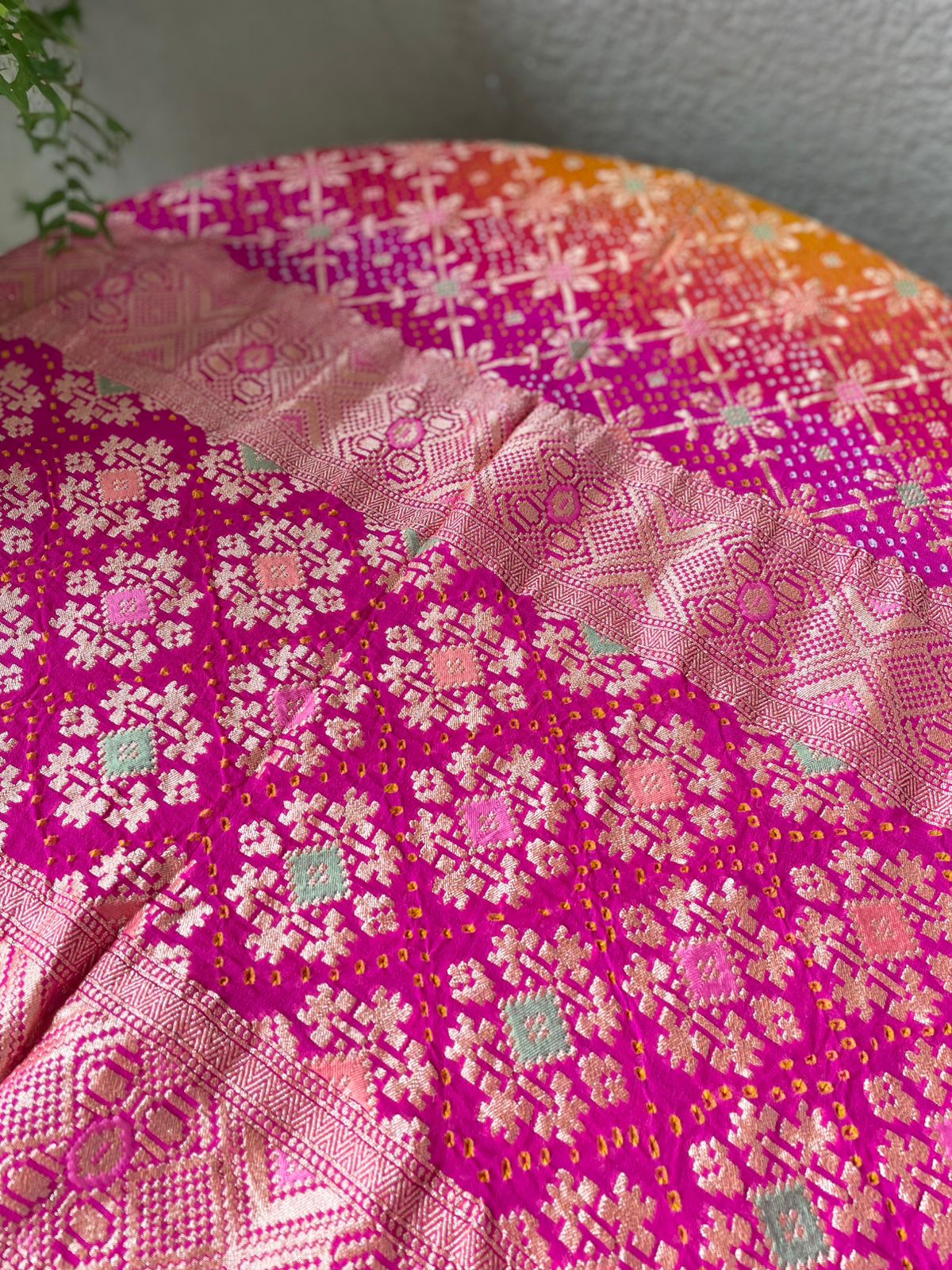 Siya - Hindu Goddess Sita Meenakari Dupatta