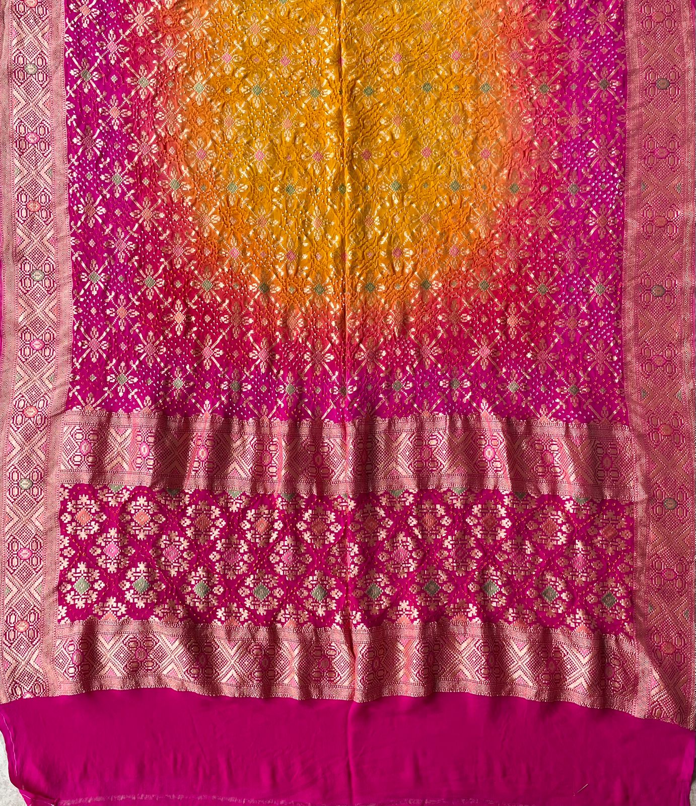 Siya - Hindu Goddess Sita Meenakari Dupatta