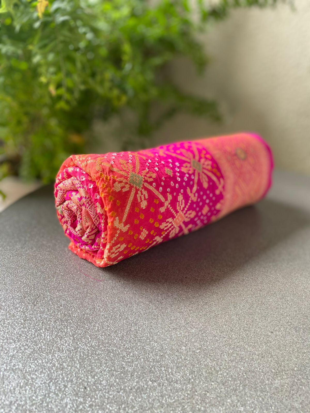 Siya - Hindu Goddess Sita Meenakari Dupatta