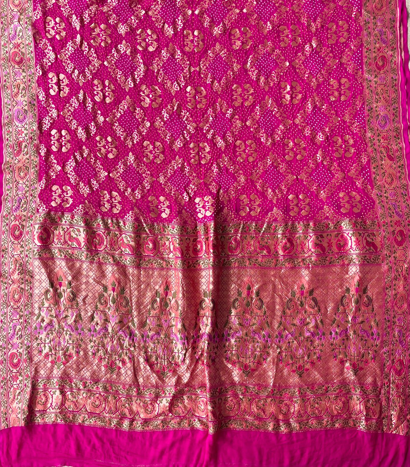 Apoorva - One of a Kind Meenakari Motifs Dupatta