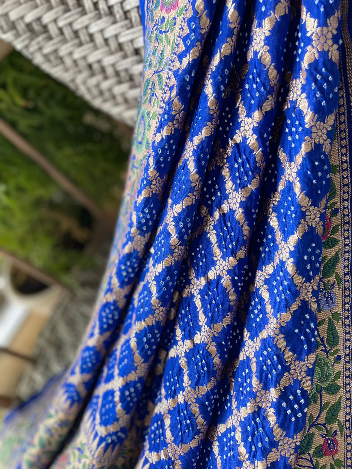 Rithvi - The Beauty Of Colours Meenakari Motif Dupatta