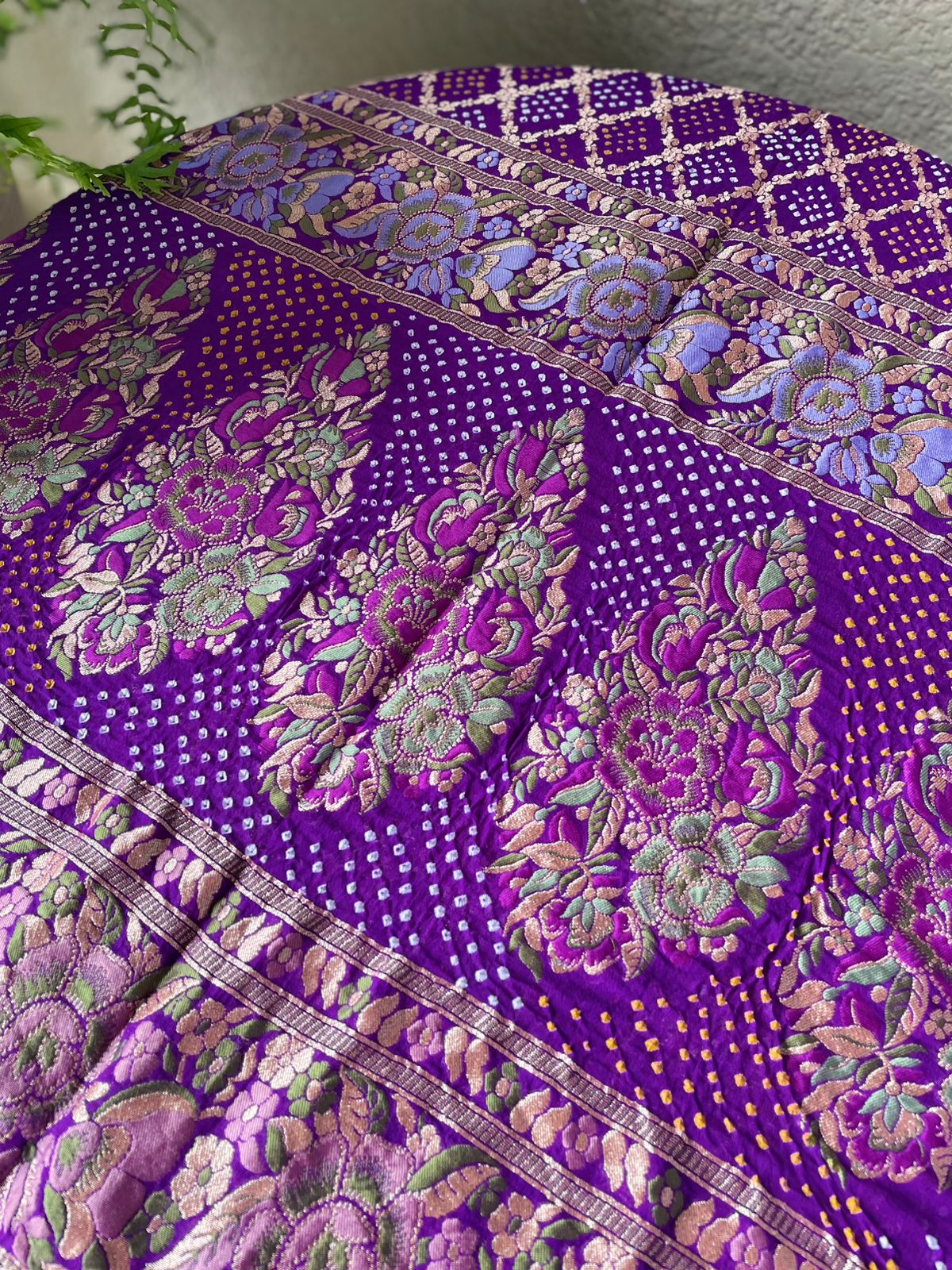 Paheli - The Mystic Creation Meenakari Motif Dupatta