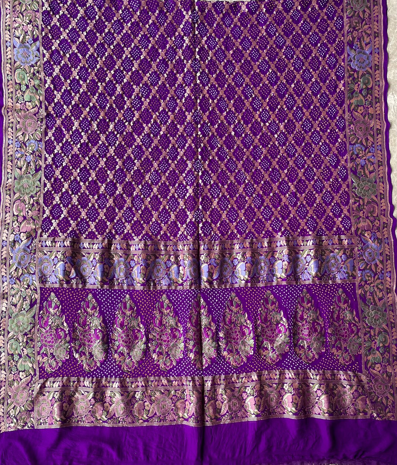 Paheli - The Mystic Creation Meenakari Motif Dupatta