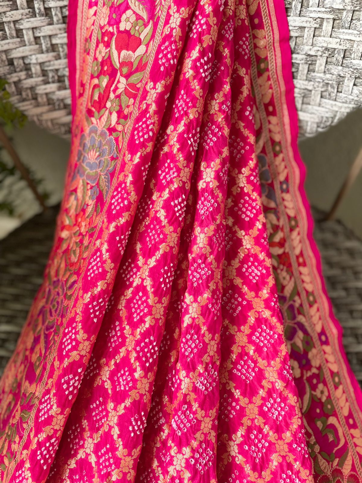 Chaitaly - An Ancient City Meenakari Motif Saree