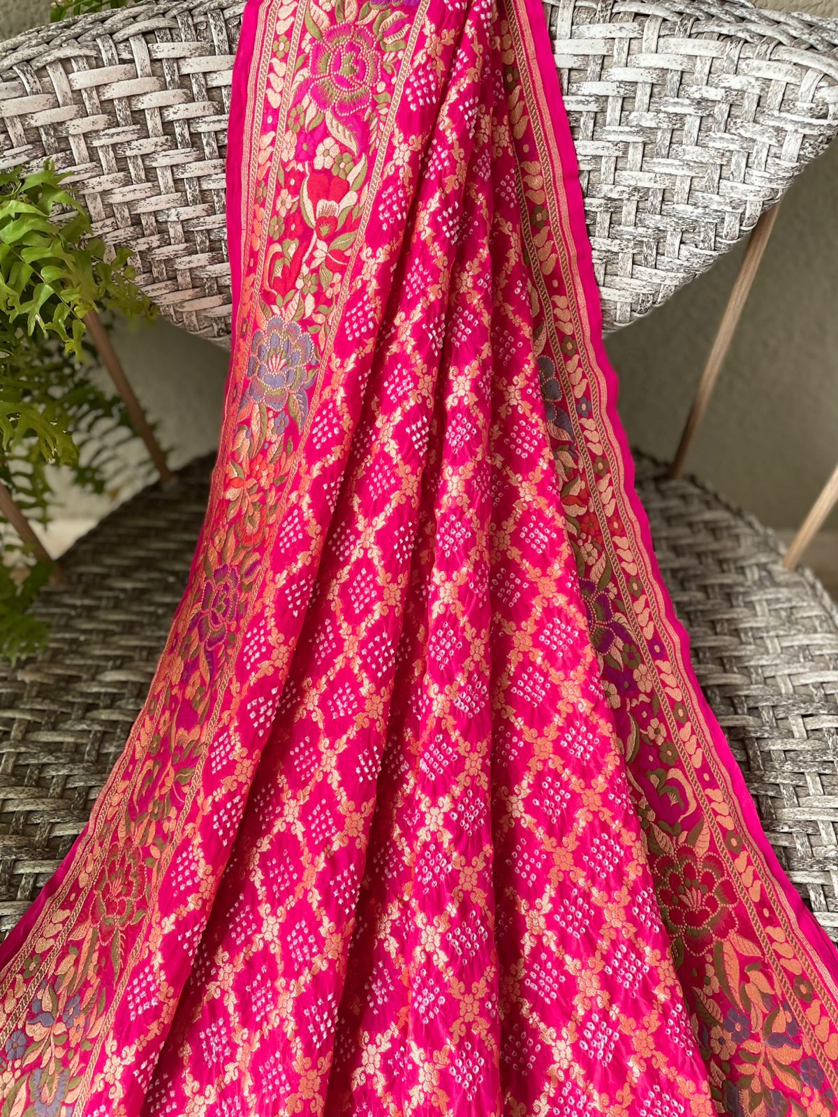 Chaitaly - An Ancient City Meenakari Motif Saree