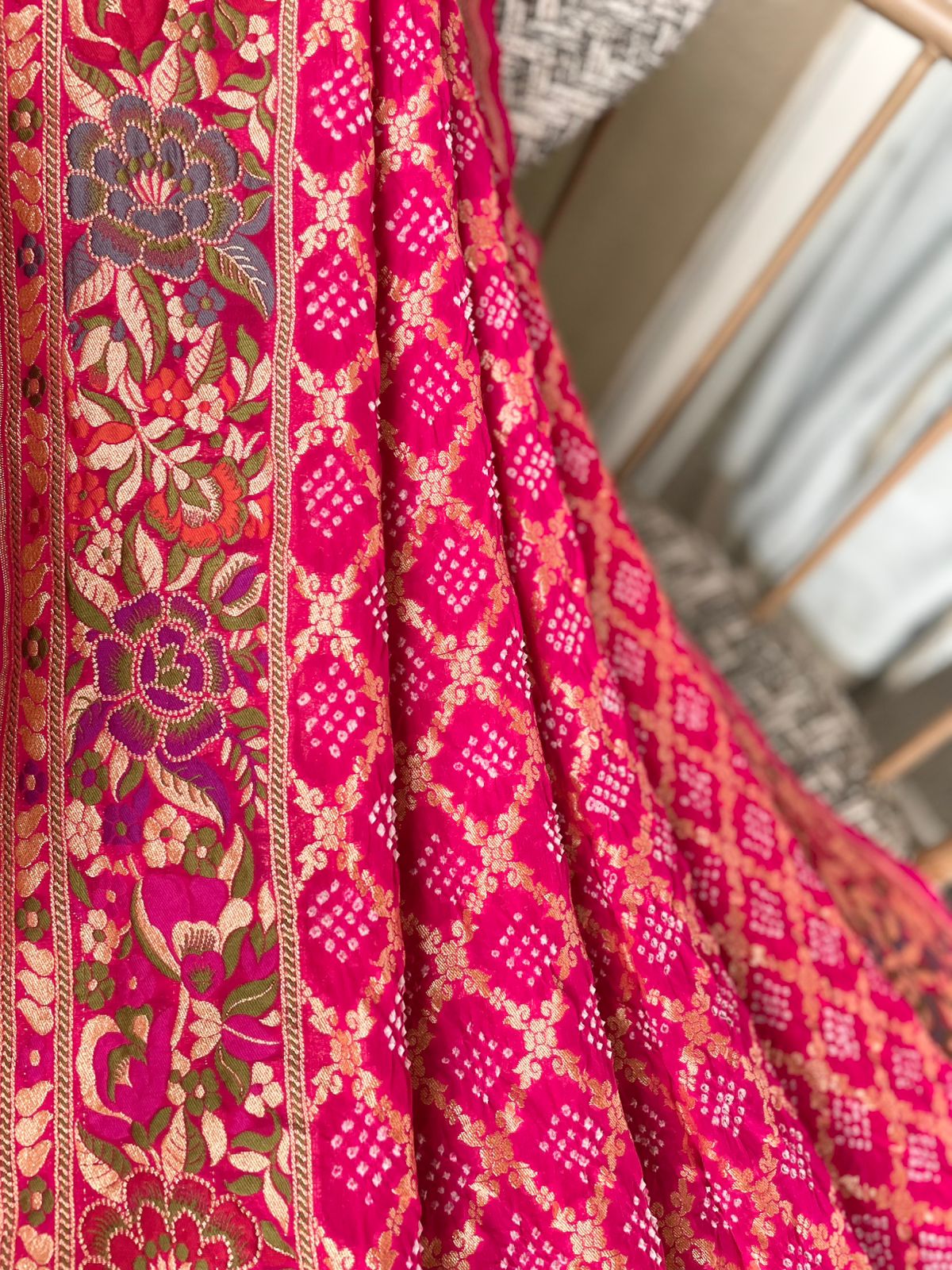 Chaitaly - An Ancient City Meenakari Motif Saree