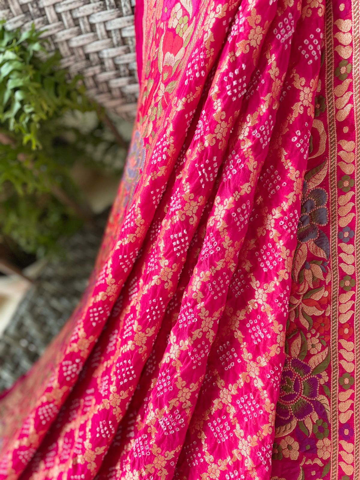 Chaitaly - An Ancient City Meenakari Motif Saree