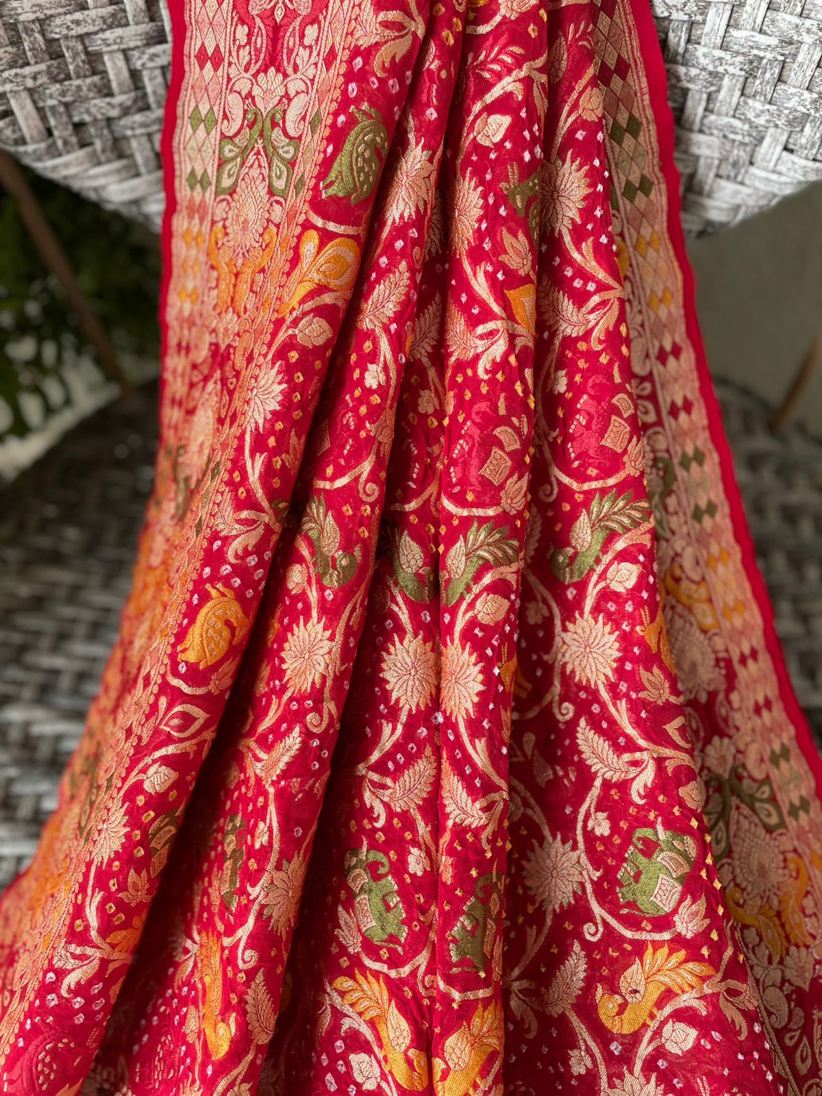 Disha - Right Direction Meenakari Motif Dupatta