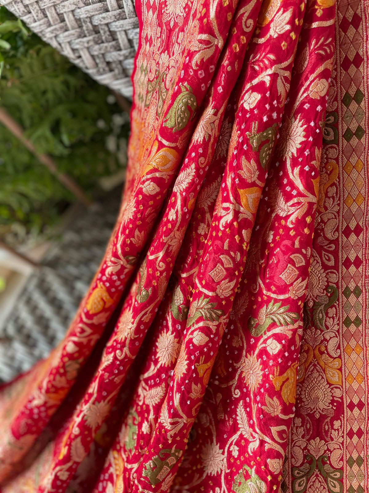 Disha - Right Direction Meenakari Motif Dupatta