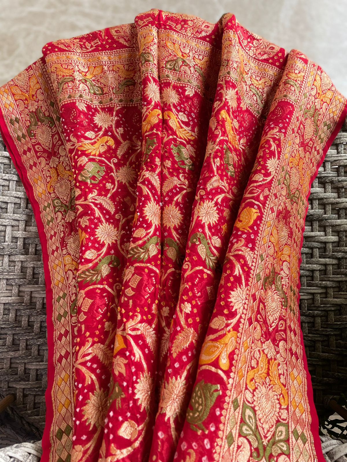 Disha - Right Direction Meenakari Motif Dupatta