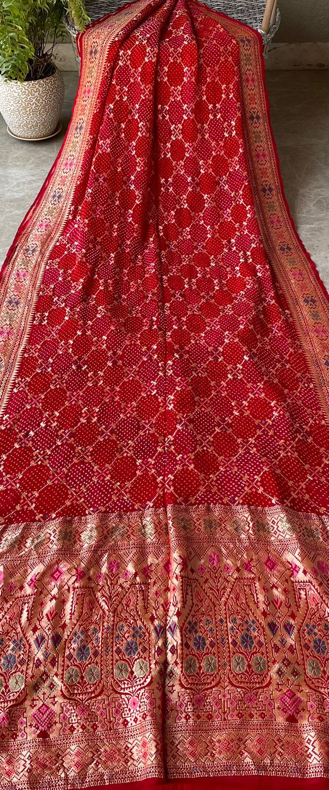 Himani - Goddess Parvati Meenakari Saree