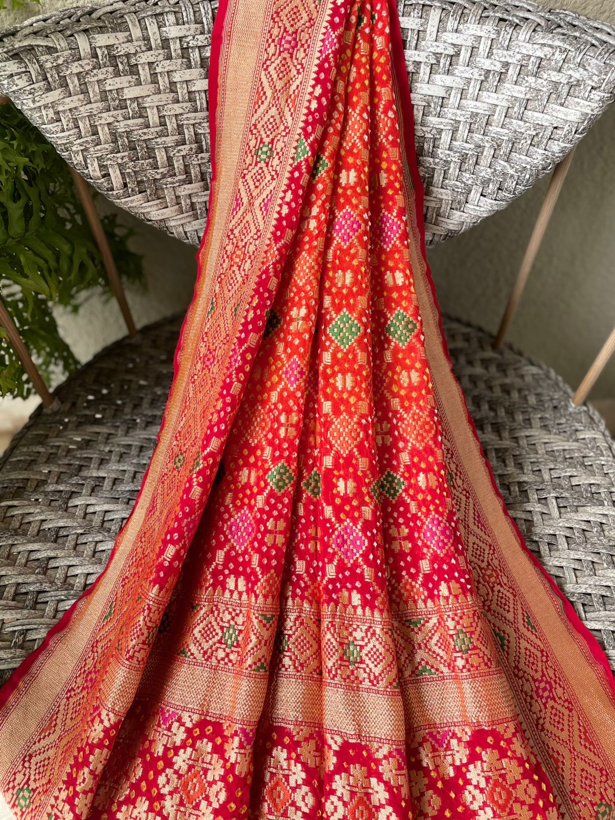 Devanshi - Gifted with Grace Meenakari Dupatta