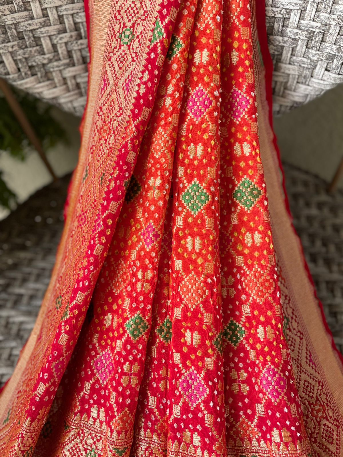 Devanshi - Gifted with Grace Meenakari Dupatta