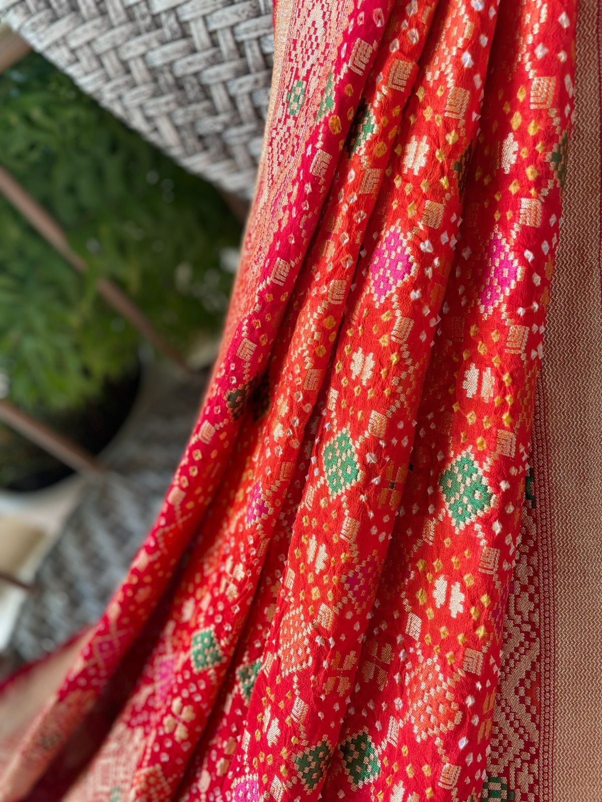 Devanshi - Gifted with Grace Meenakari Dupatta