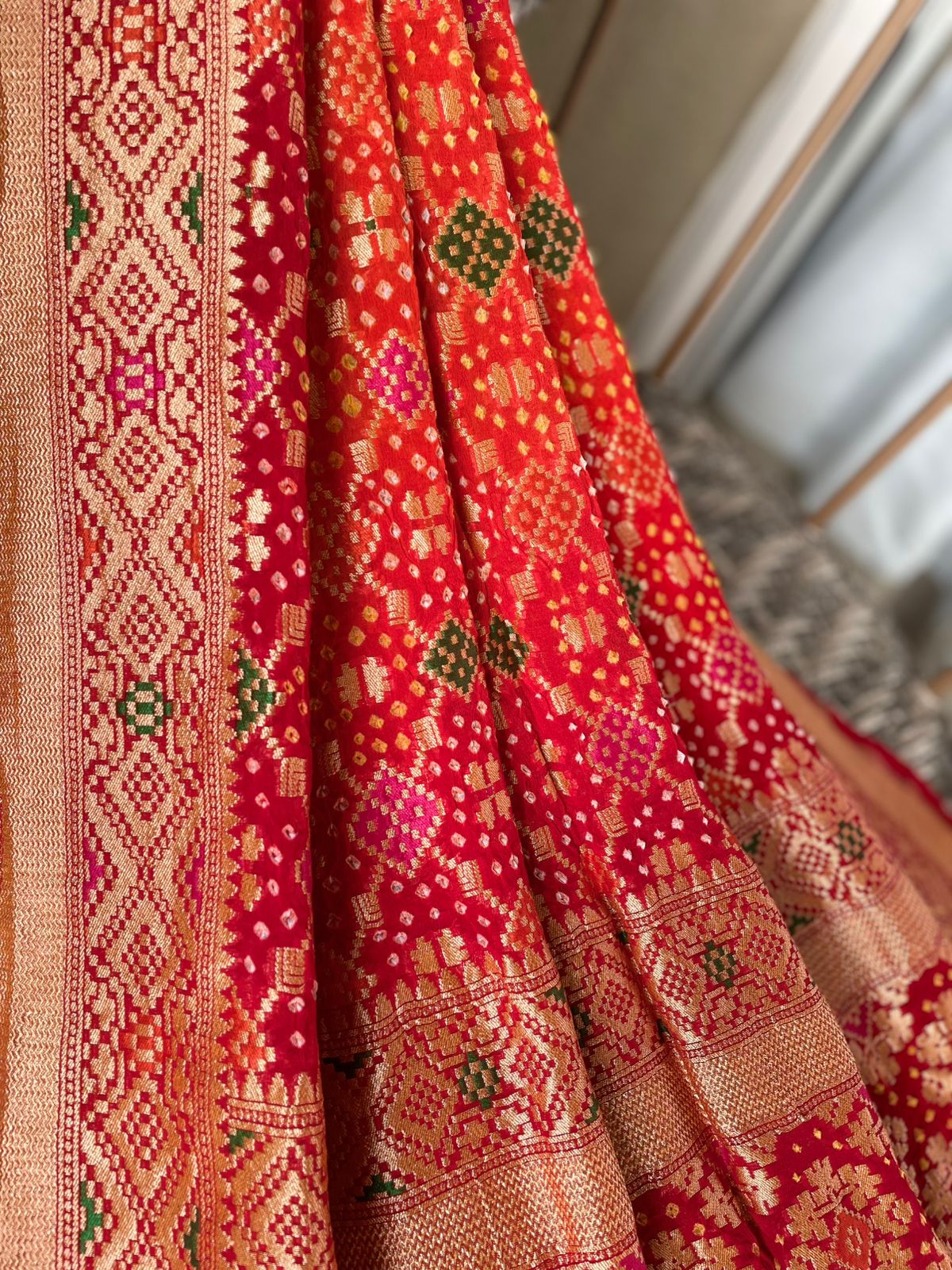 Devanshi - Gifted with Grace Meenakari Dupatta