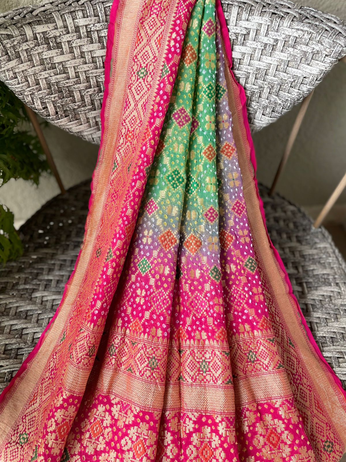 Kavya - A Symphonic Poetry Meenakari Dupatta