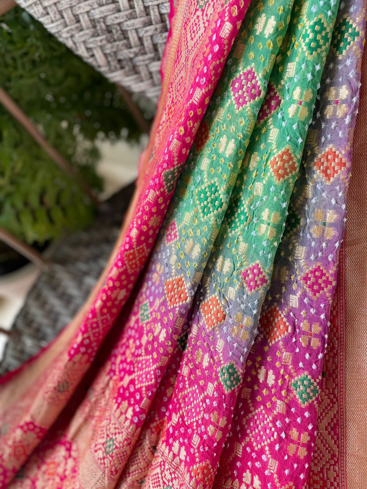 Kavya - A Symphonic Poetry Meenakari Dupatta