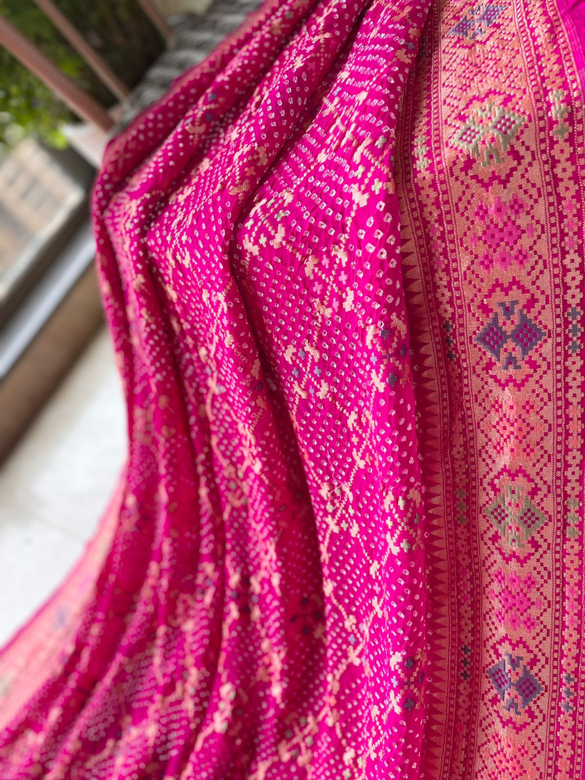 Anjali - Gift To God Meenakari Saree