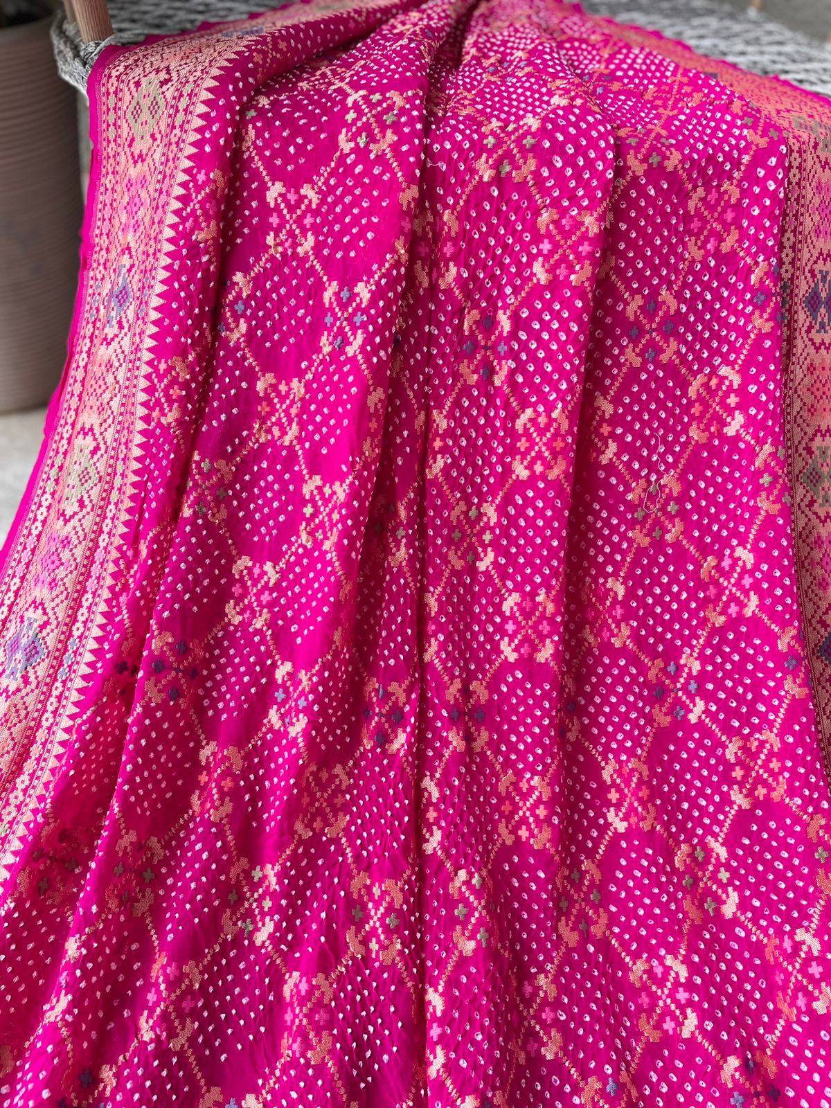 Anjali - Gift To God Meenakari Saree