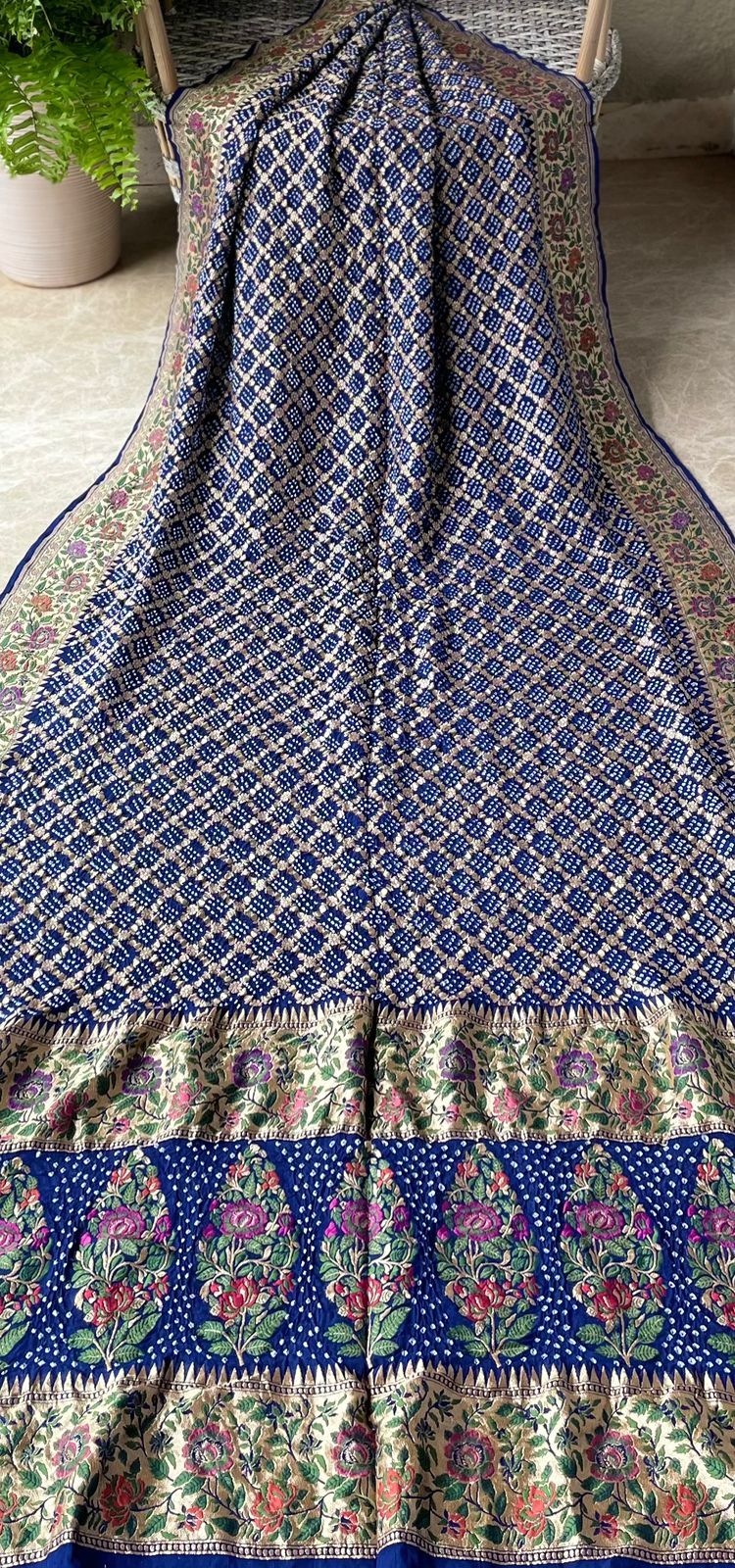 Diti - Brilliance Meenakari Motif Saree