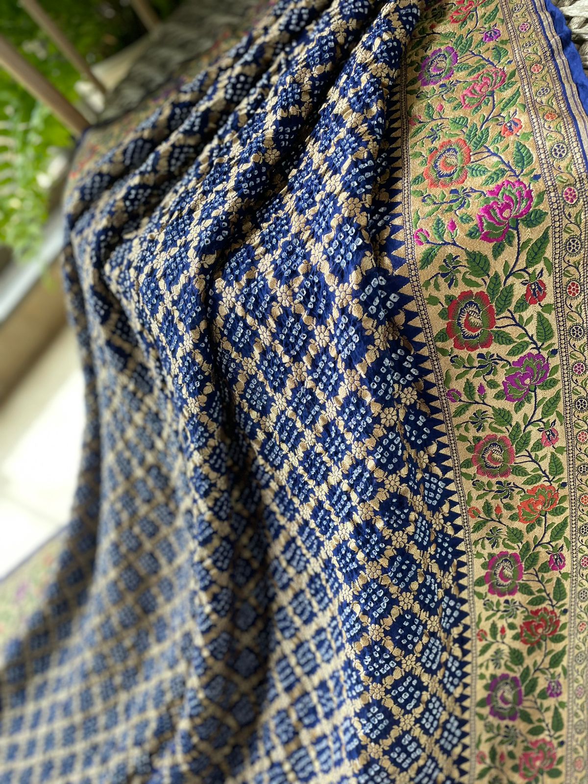 Diti - Brilliance Meenakari Motif Saree