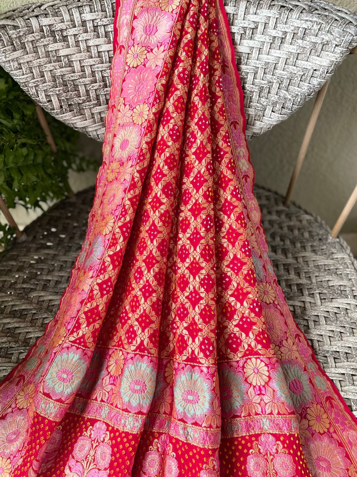 Chetna - Consciousness Meenakari Motif Dupatta
