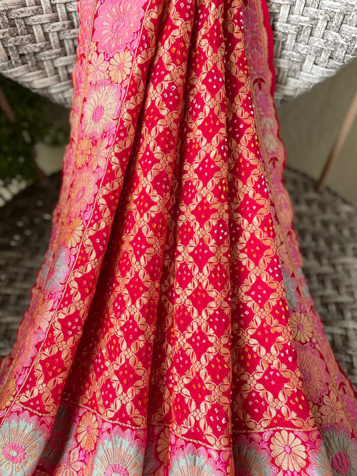 Chetna - Consciousness Meenakari Motif Dupatta