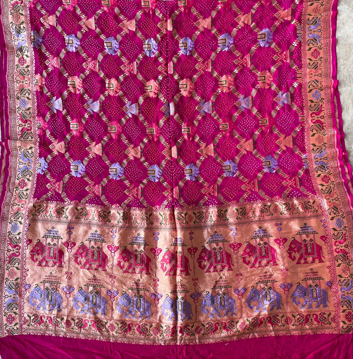 Paheli - The Mystic Creation Meenakari Motif Dupatta