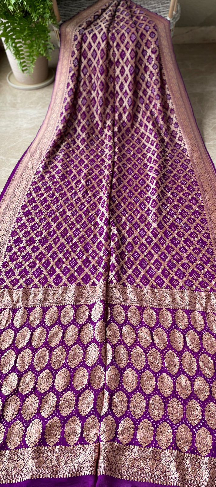 Manya - Star of the Sea Saree