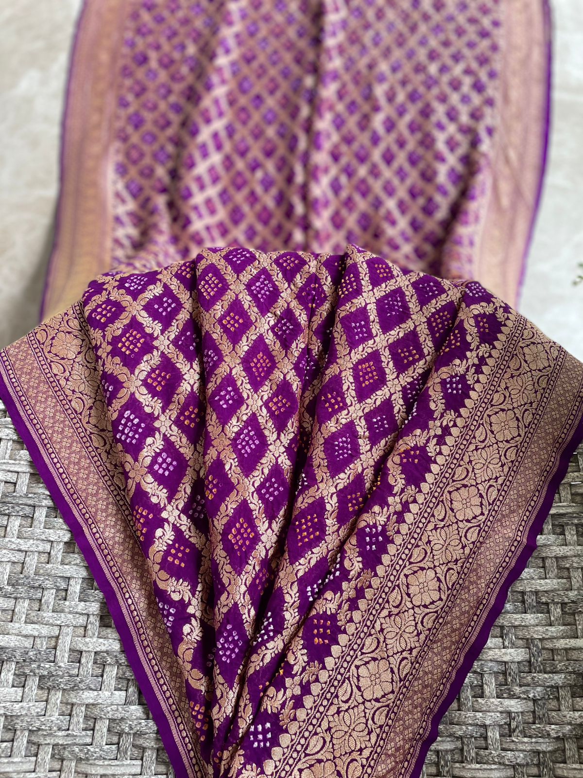 Manya - Star of the Sea Saree