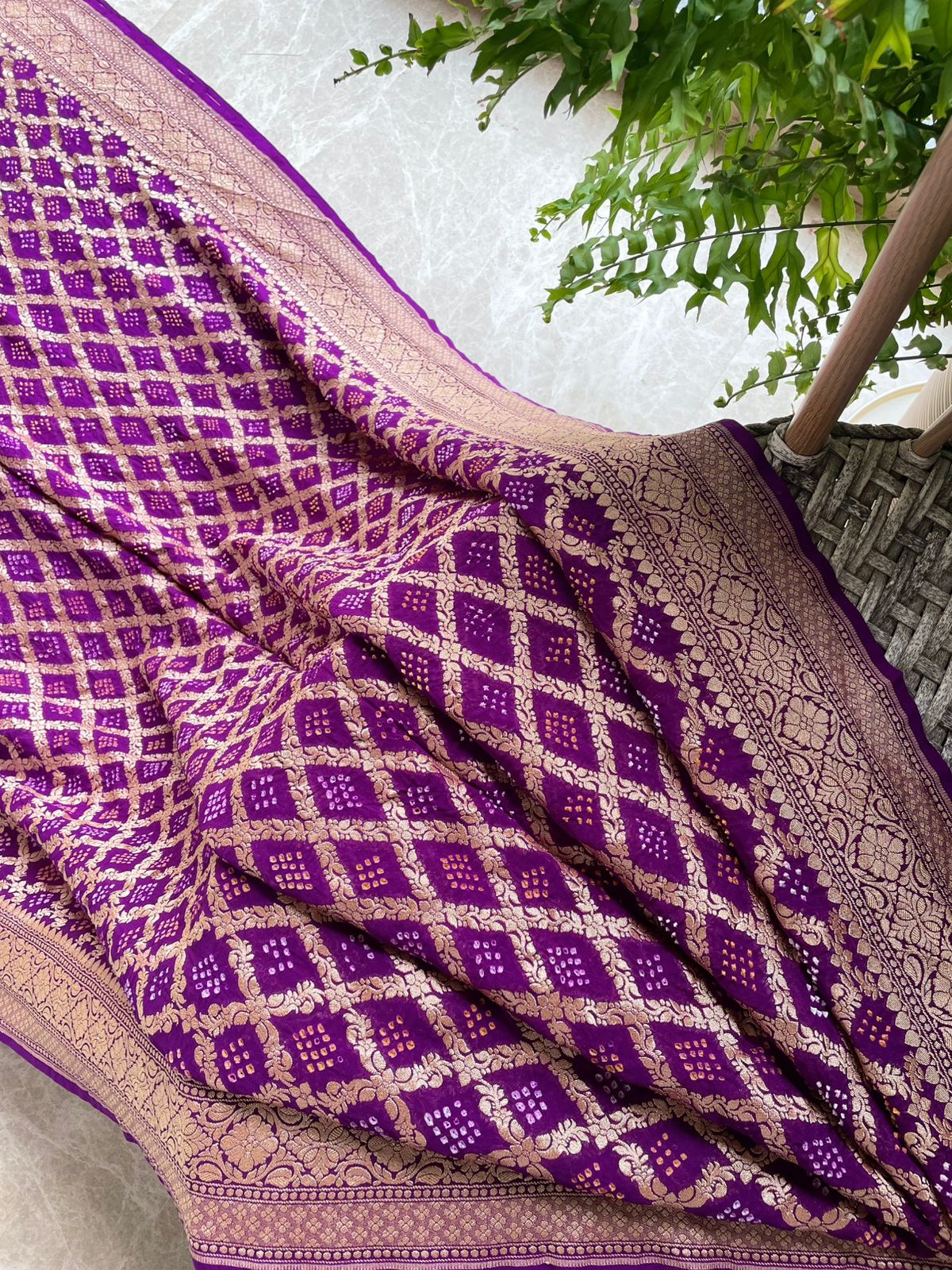 Manya - Star of the Sea Saree