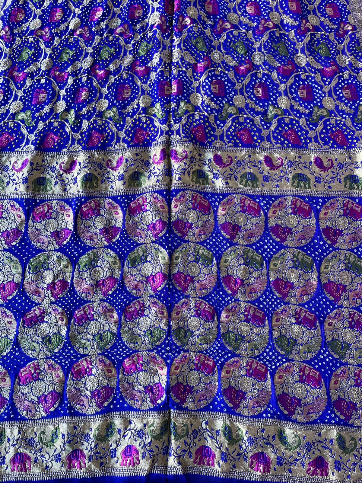 Sandhya - Twilight Meenakari Motif Saree